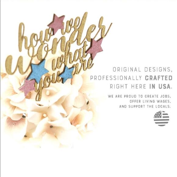 Brand New NWT Cake Topper Baby Gender Reveal - Picture 8 of 10